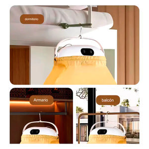 SECADOR DE ROPA PORTÁTIL CON ROPERO