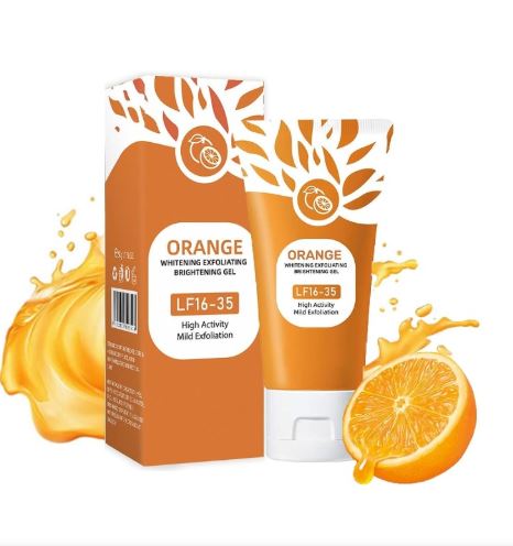 Orange - Gel Exfoliante Aclarante e Hidratante con Enzimas de Naranja para una Piel Perfecta